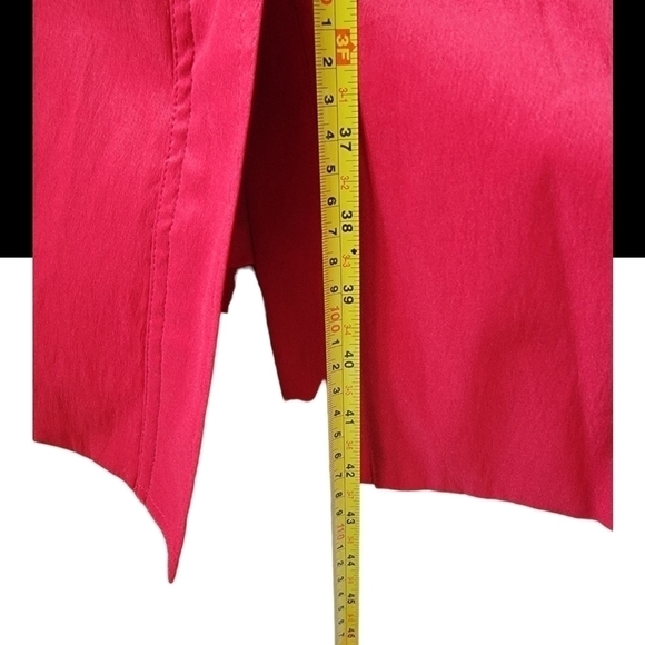 nwot GORGEOUS SAMUEL DONG RED TRENCH COAT - Picture 9 of 11